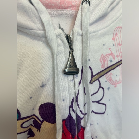 Disney Mickey Mouse Fantasia white sweatshirt 2016 - Picture 3 of 14